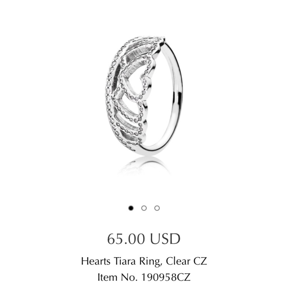 🆕 Hearts Tiara Ring